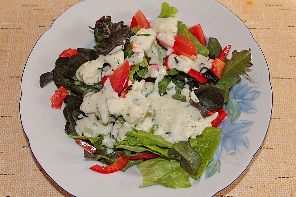 Salat - Joghurt - Dressing