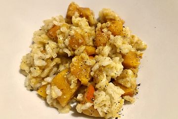 Ofenrisotto mit Kürbis