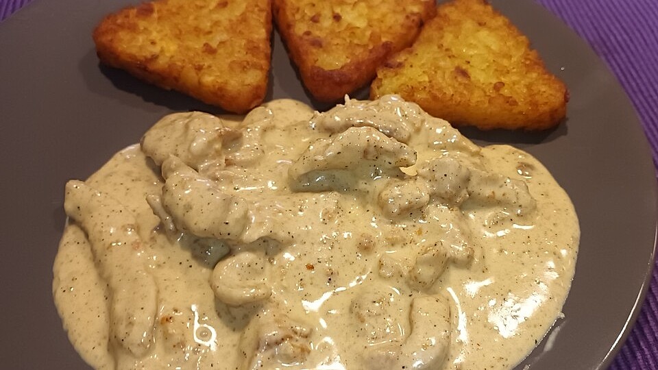 Hähnchen-Geschnetzeltes