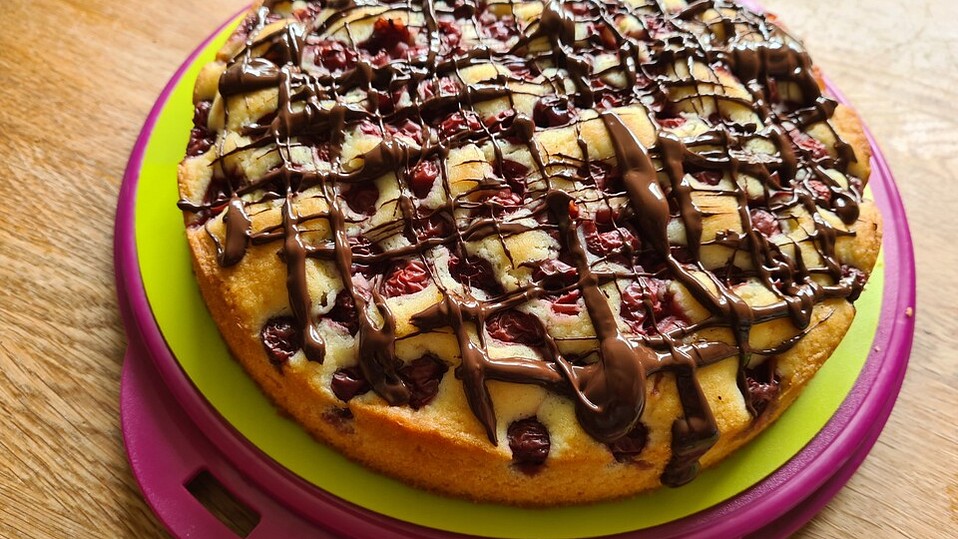 Crème fraîche Kirschkuchen von elke14