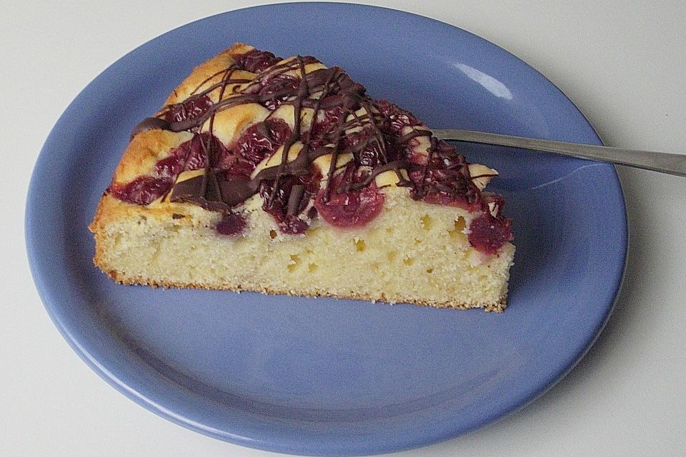 Crème fraîche Kirschkuchen von elke14