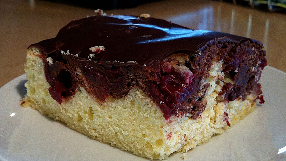 Crème fraîche Kirschkuchen von elke14