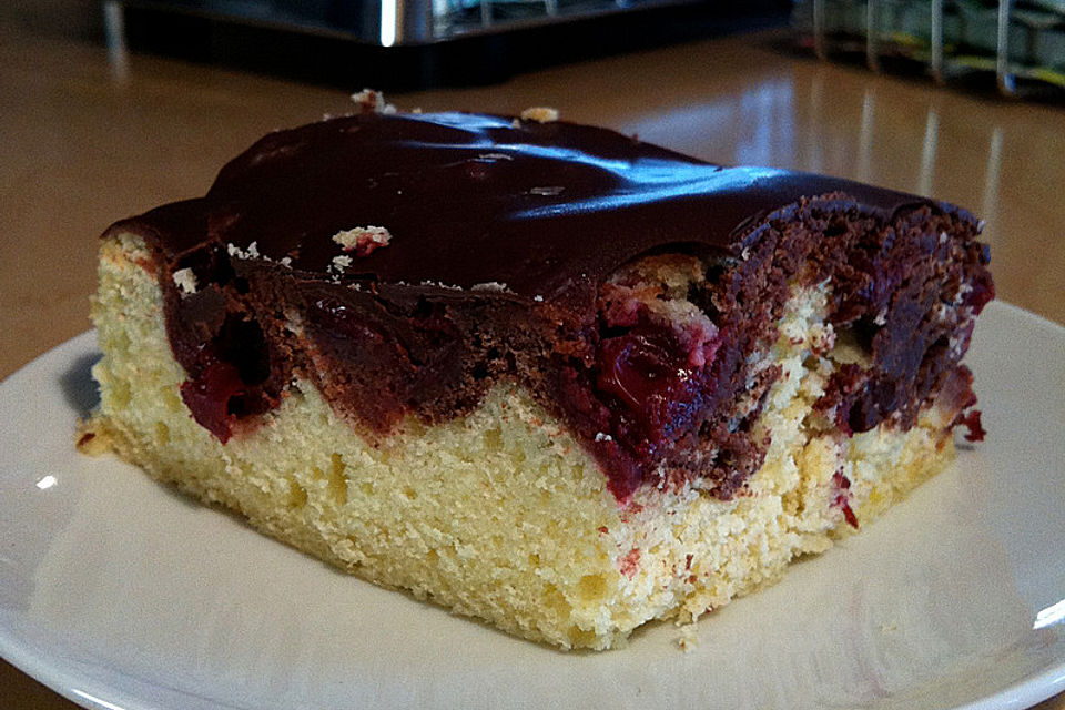 Crème fraîche Kirschkuchen von elke14