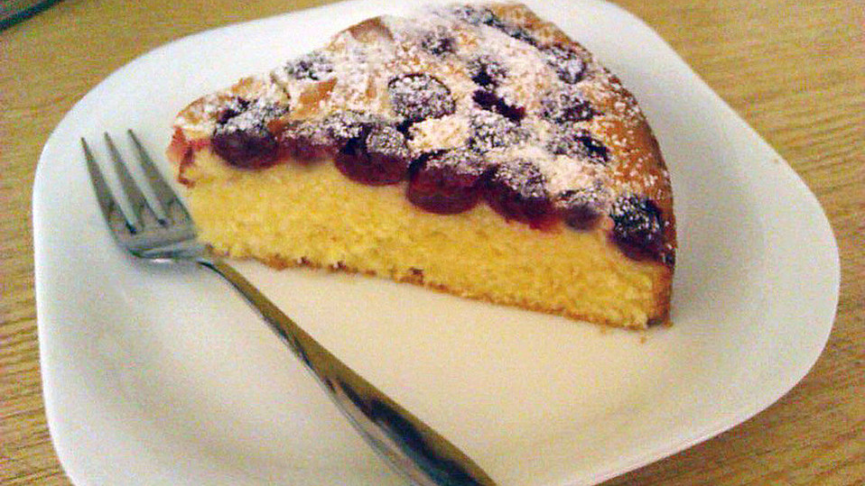 Crème fraîche Kirschkuchen von elke14