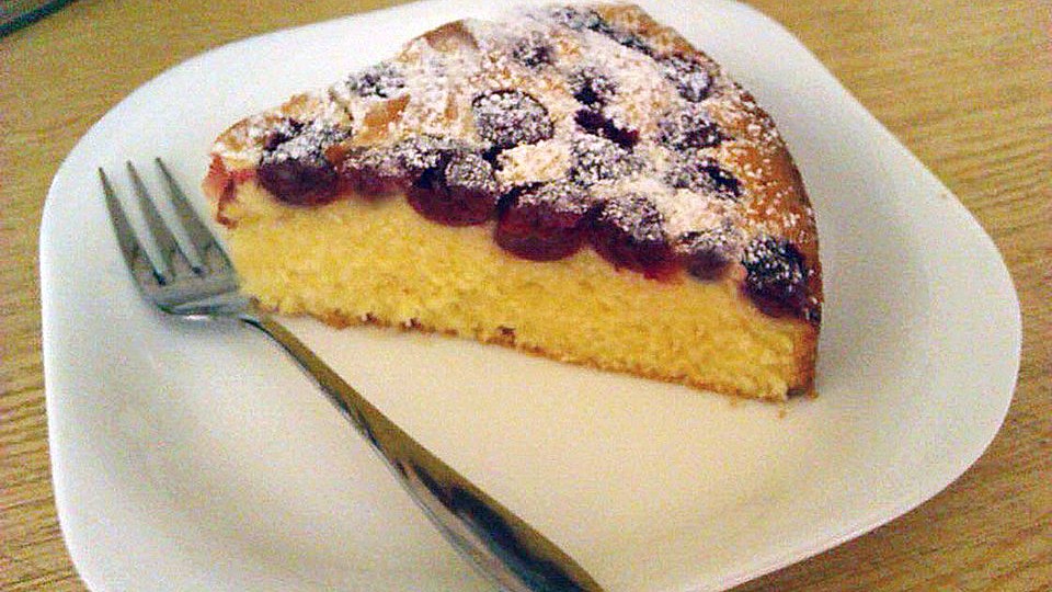 Crème fraîche Kirschkuchen von elke14| Chefkoch Crème fraîche Kirschkuchen von elke14| Chefkoch