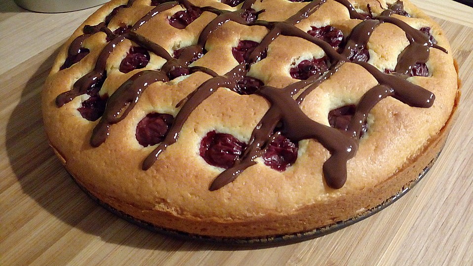 Crème fraîche Kirschkuchen von elke14