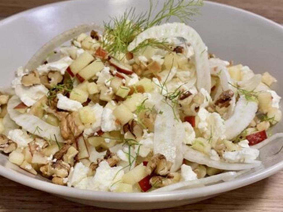 Vegetarischer Apfel-Fenchelsalat von mareike-busch| Chefkoch