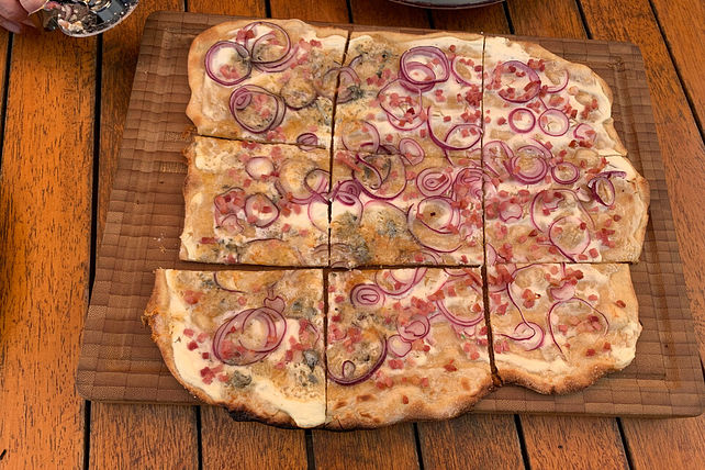 Elsässer Flammkuchen - gelingt immer von mainler| Chefkoch