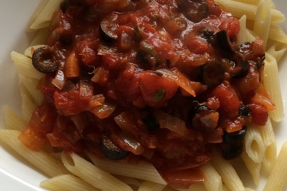 Penne Al Arrabiata vegetarisch