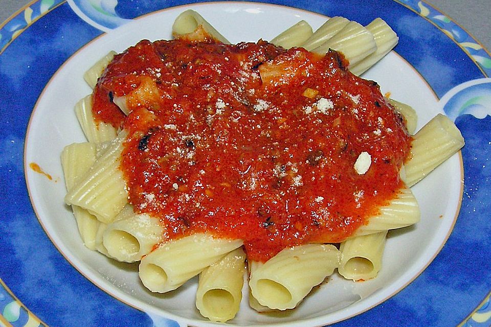 Penne Al Arrabiata vegetarisch