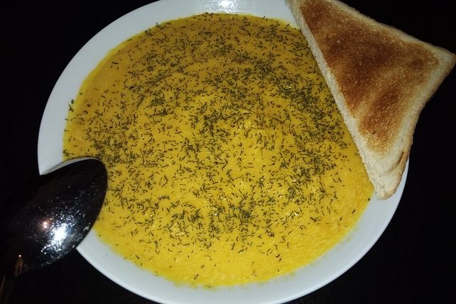 Kürbissuppe mit Buttermilch von Bibofon| Chefkoch