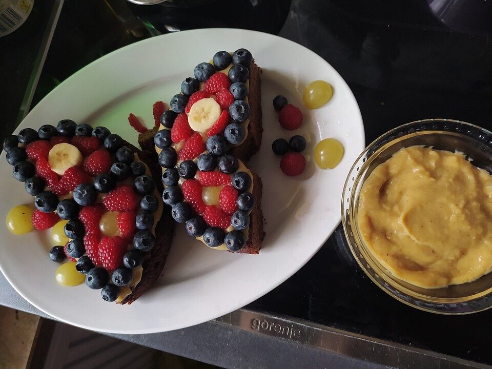 Vegane Pudding-Tortencreme - mit Datteln gesüßt von klh10442| Chefkoch