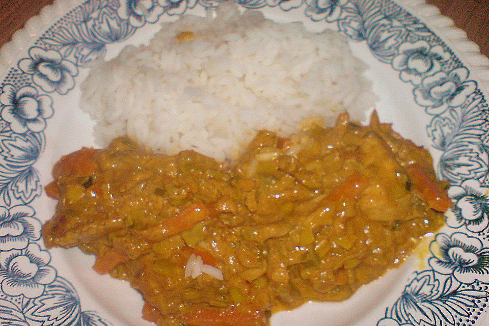 Hähnchencurry Marsala