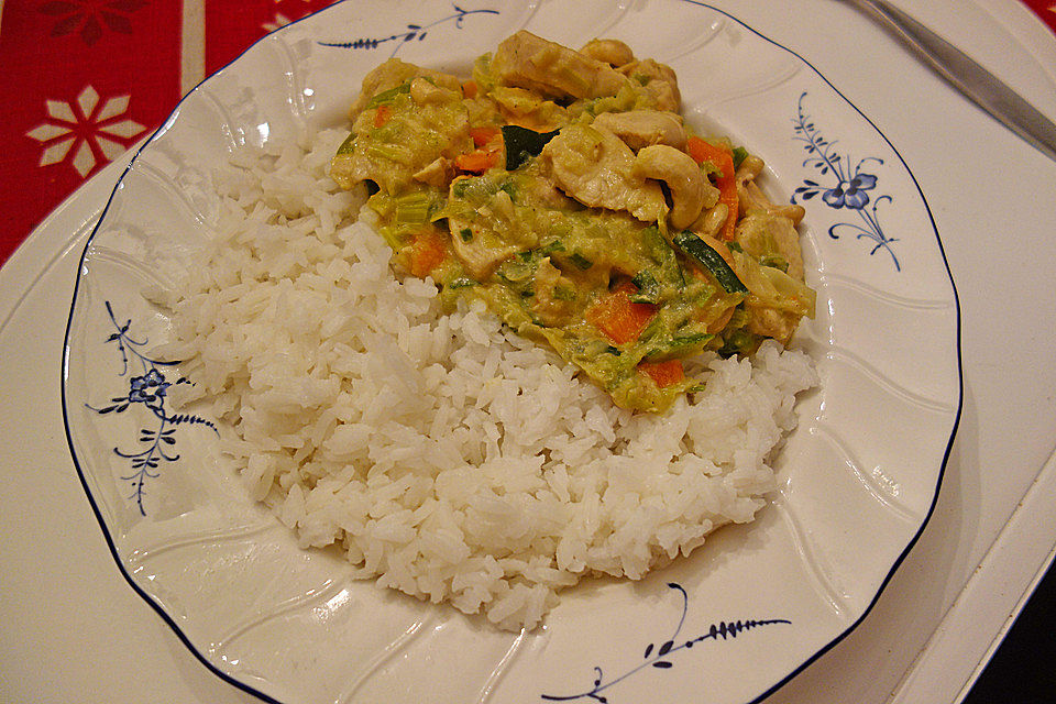 Hähnchencurry Marsala