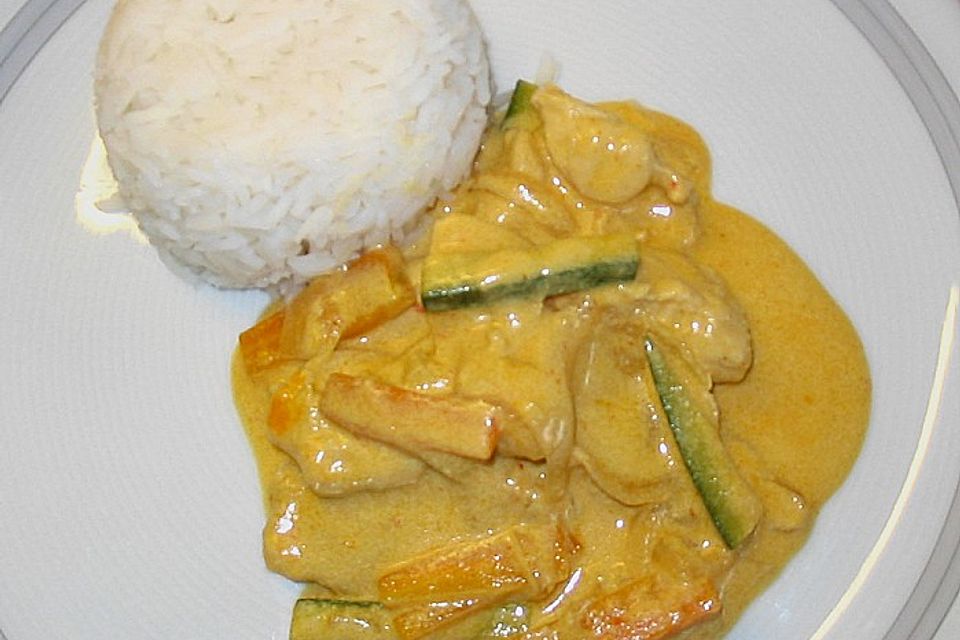 Hähnchencurry Marsala