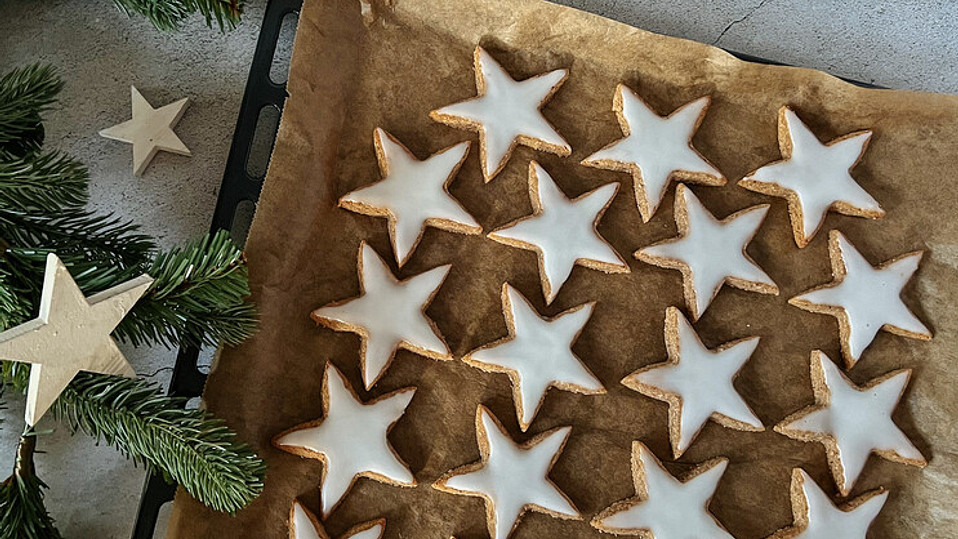 Zuckerfreie Zimtsterne