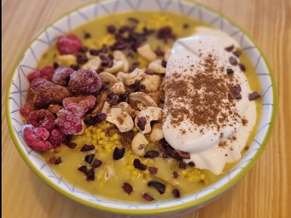 Frühstücks-Hirsebrei mit Kurkuma von EarnU21| Chefkoch