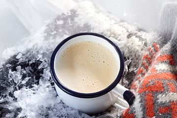Weißer Chai-Kakao