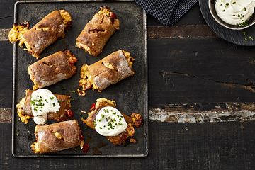 Handbrot mit Chorizo