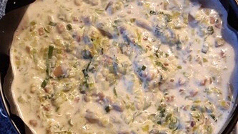 Lauch-Champignon-Quiche mit Speck von zuiko