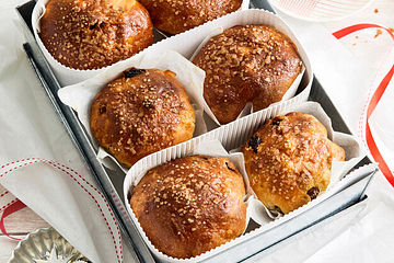 Panettone-Muffins