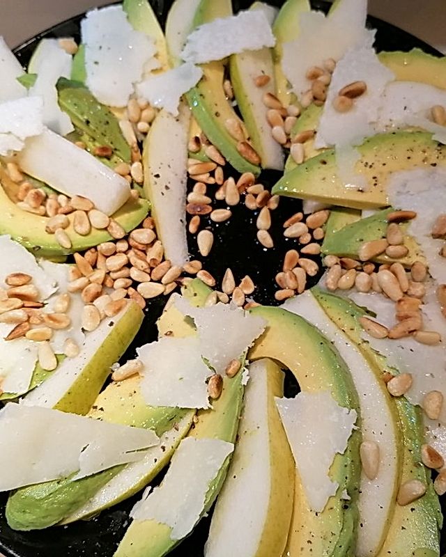 Avocado - Birnen - Salat
