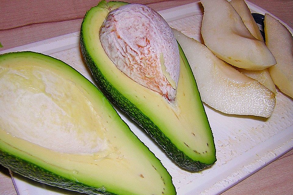 Avocado - Birnen - Salat