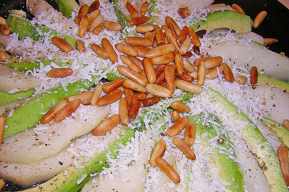 Avocado - Birnen - Salat