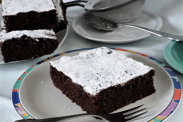 Schokoladenlebkuchen vom Blech von trekneb| Chefkoch