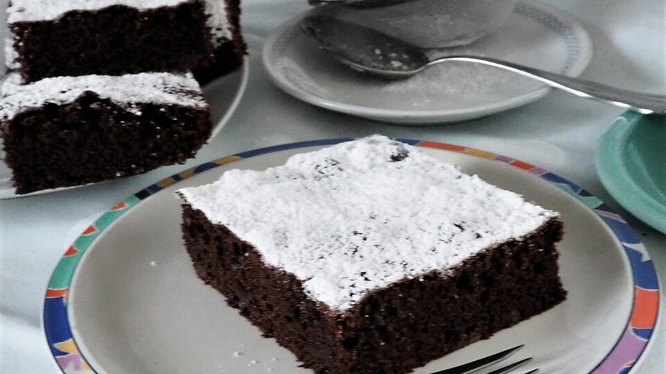 Schokoladenlebkuchen vom Blech von trekneb