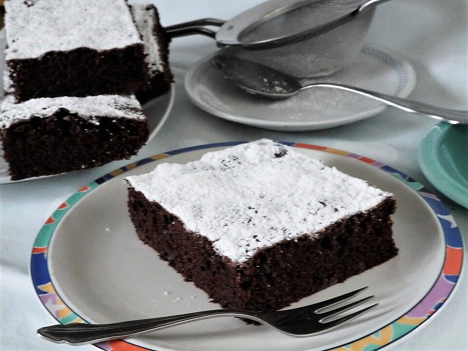 Schokoladenlebkuchen vom Blech von trekneb| Chefkoch