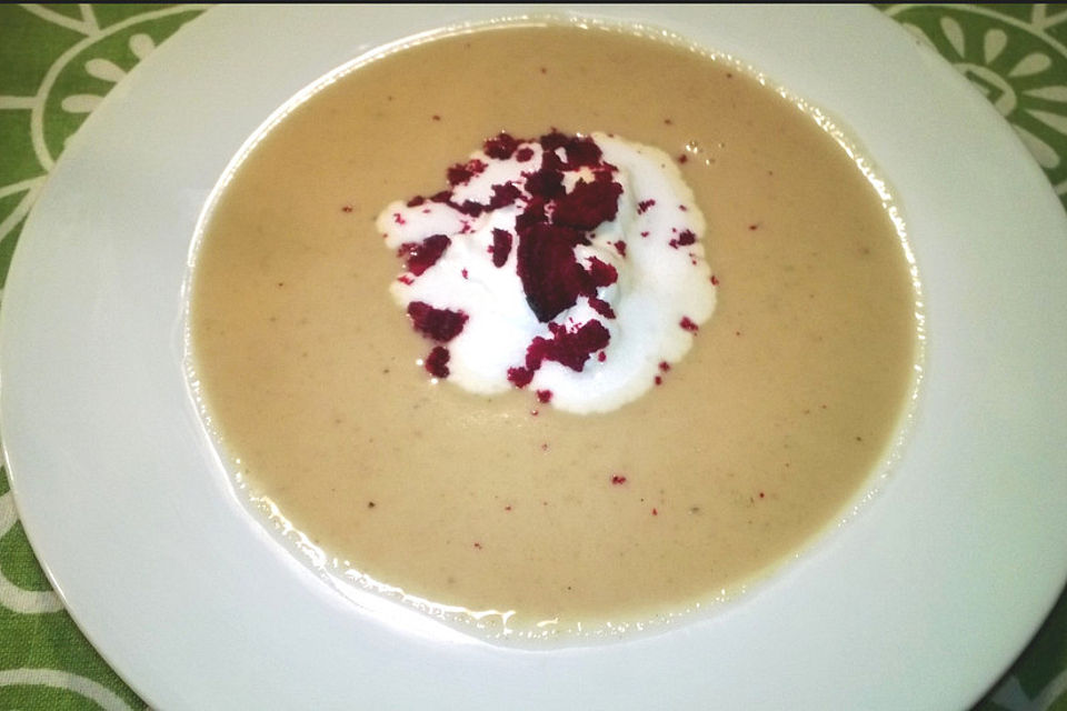 Maronencremesuppe