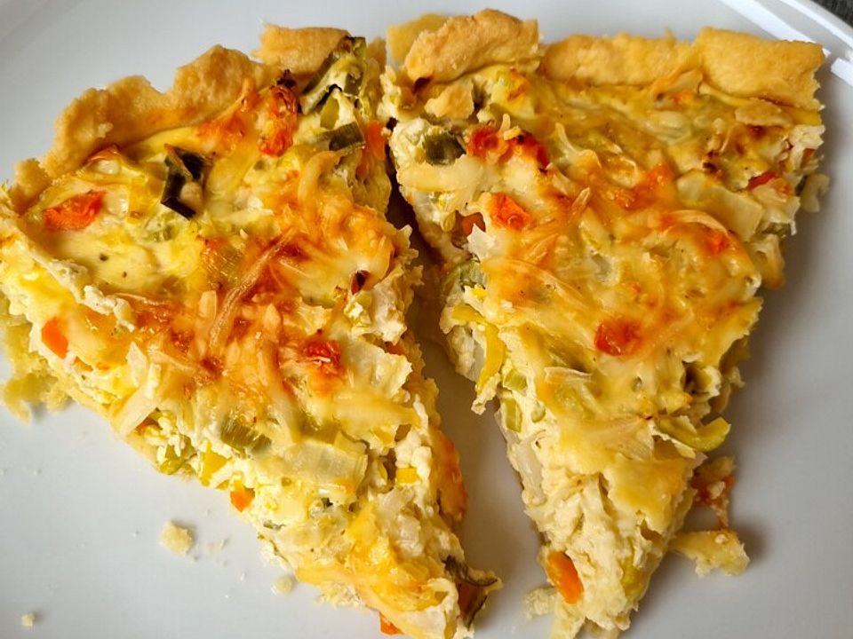 Chinakohl-Gemüse-Quiche von Sarah__| Chefkoch