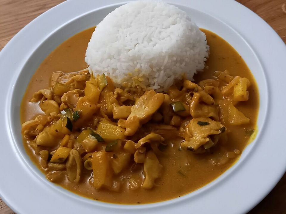 Gelbes Curry mit Huhn von ChriguAmHerd| Chefkoch