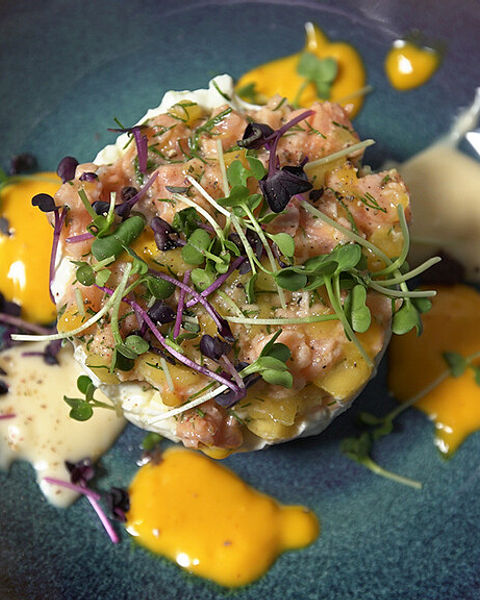 Lachs-Avocado-Mango-Tatar von DasperfekteDinner