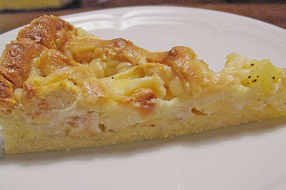 Apfel - Marzipan - Torte