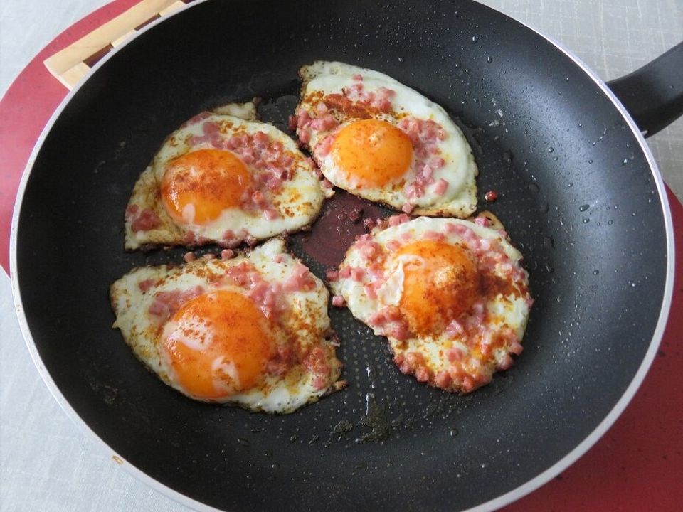 Schinken-Spiegeleier von Juulee| Chefkoch