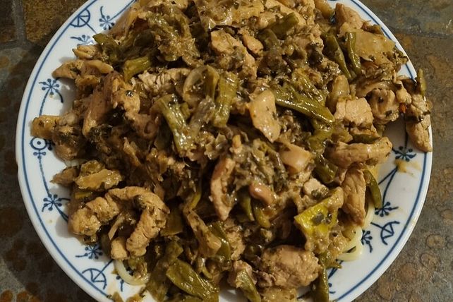 Putengeschnetzeltes in Limetten-Kokos-Sauce von PhilippSan| Chefkoch