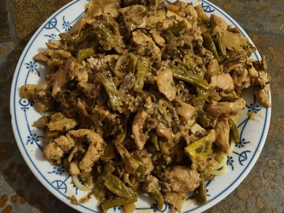 Putengeschnetzeltes in Limetten-Kokos-Sauce von PhilippSan| Chefkoch