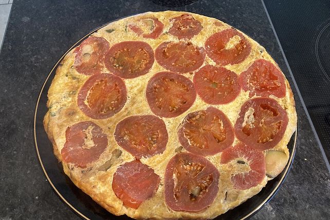 Tarte Tatin mit Gemüse und Eierguss von privat_113| Chefkoch