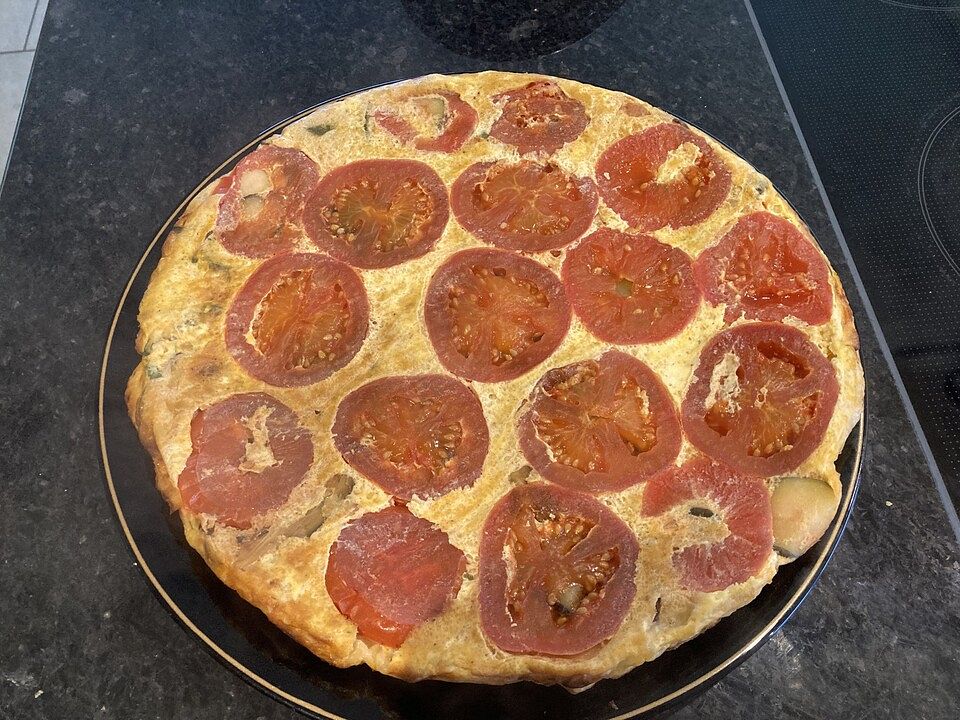 Tarte Tatin mit Gemüse und Eierguss von privat_113| Chefkoch