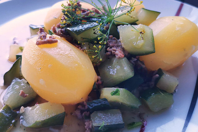 Schmorgurken mit Hackfleisch süß-sauer von honney_papa| Chefkoch