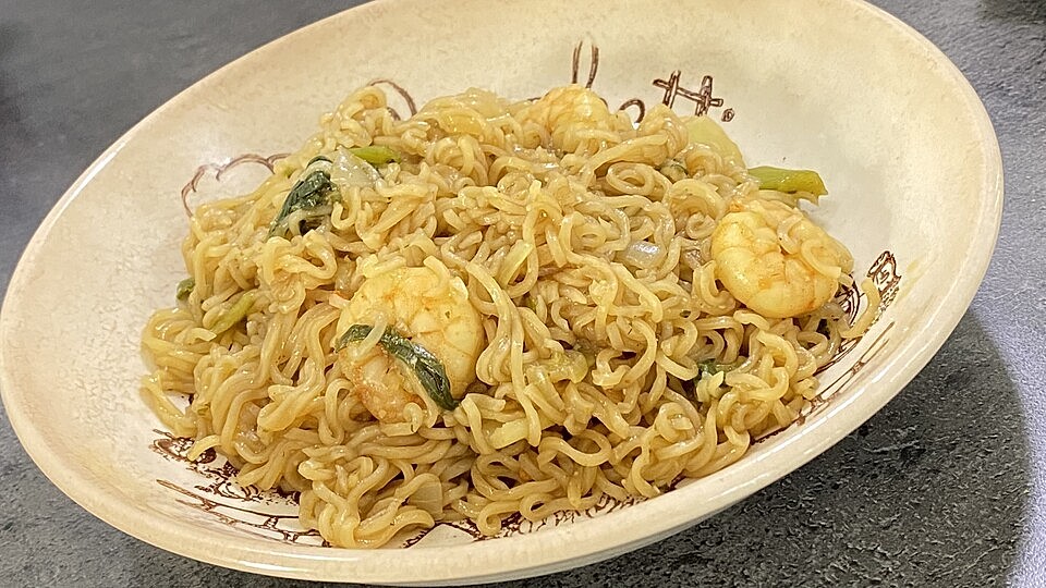Udon Gemüse-Garnelen Pfanne nach Asia Art von verena-bauer1| Chefkoch