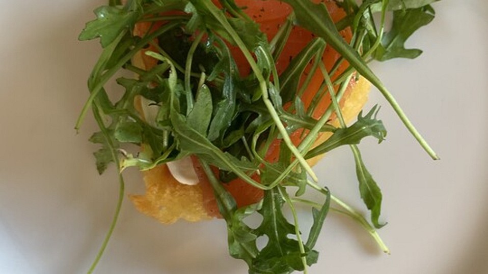 Lachs-Rucola-Rösti mit Sour Cream von cks-testküche_2 Lachs-Rucola-Rösti mit Sour Cream von cks-testküche_2