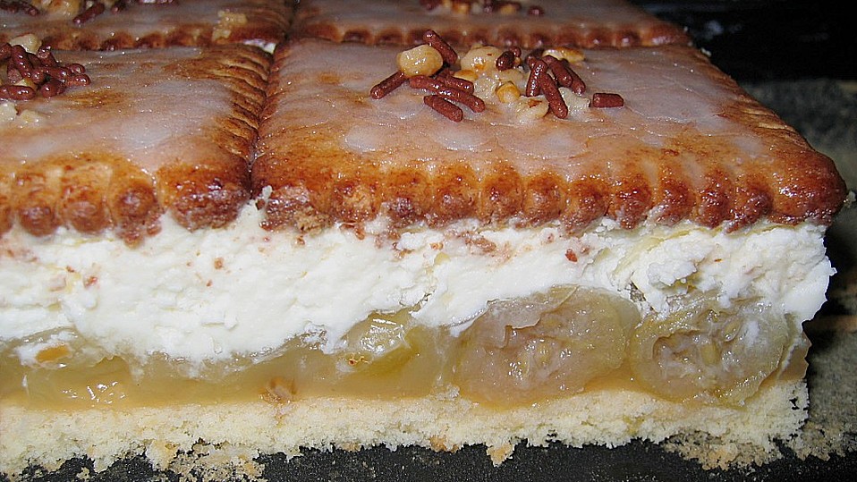 Butterkekskuchen mit Stachelbeeren von dat_bluemli