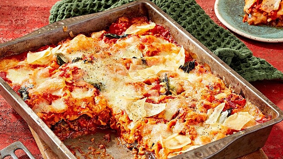 Tomaten-Lasagne