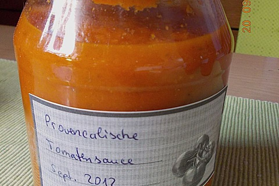 Provenzalische Tomatensauce