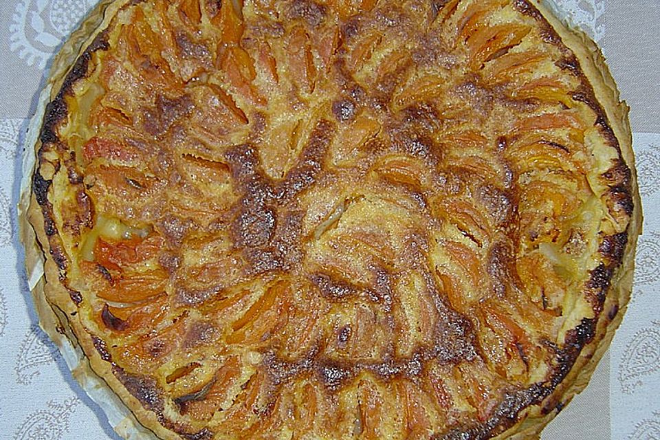 Tarte aux abricots