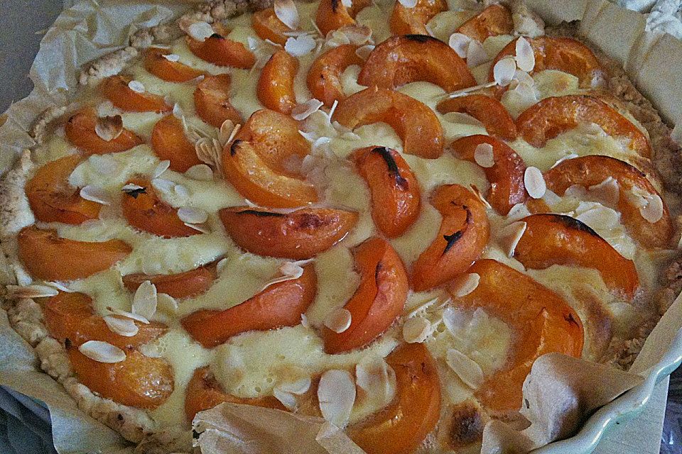 Tarte aux abricots