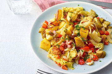 Bauernfrühstück vom Blech